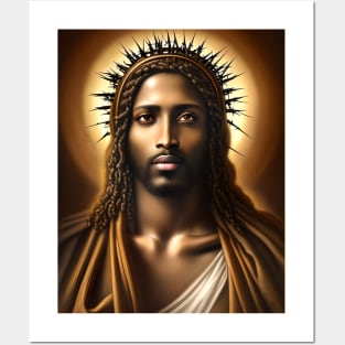 African American Jesus Posters and Art